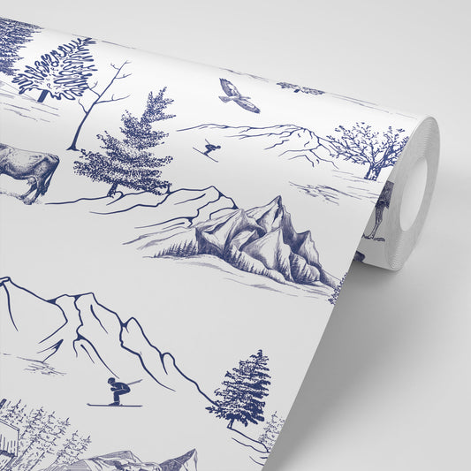 Toile Wallpaper