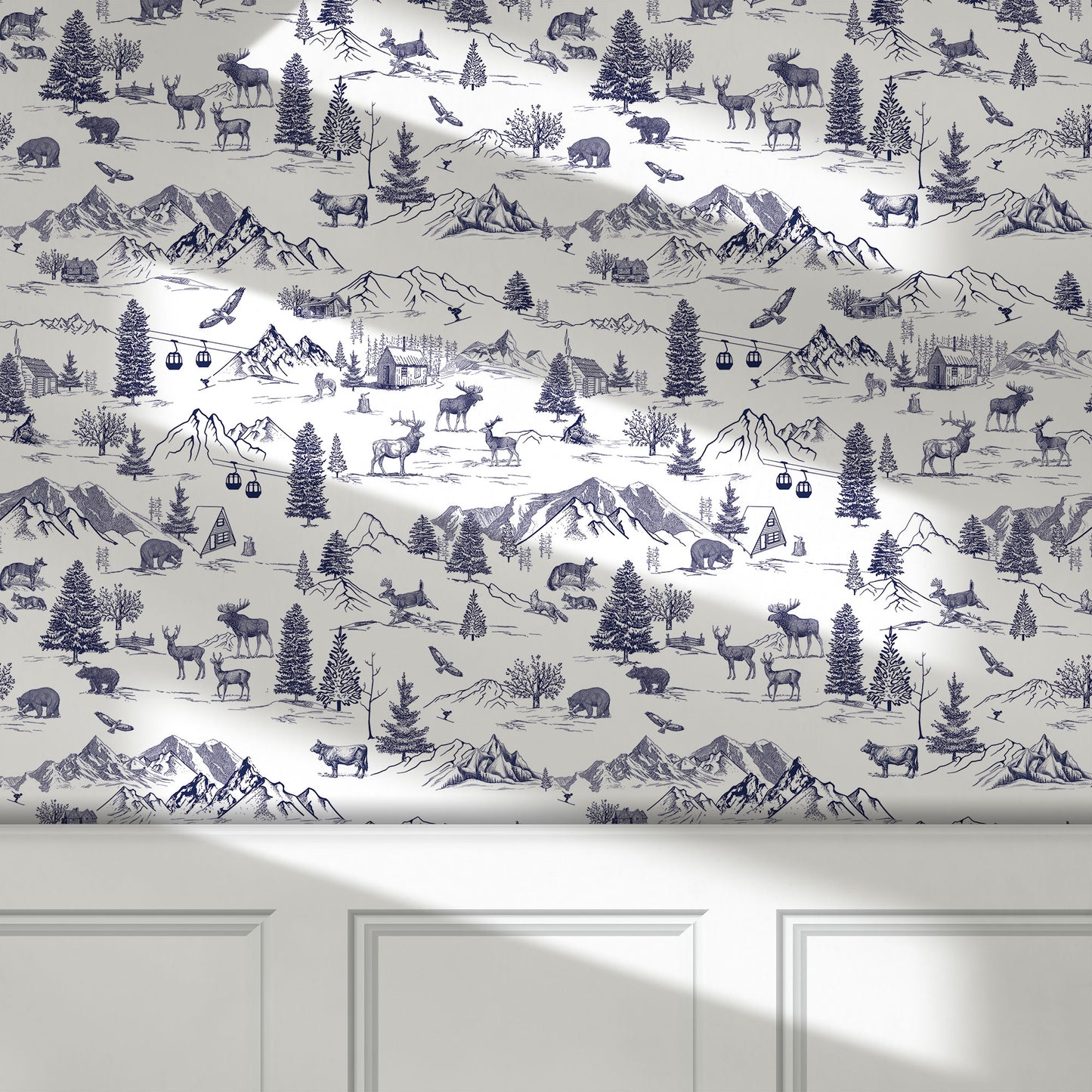 Toile Wallpaper