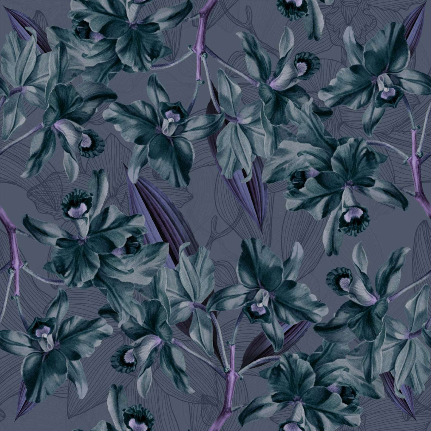 Orchid Wallpaper Sample