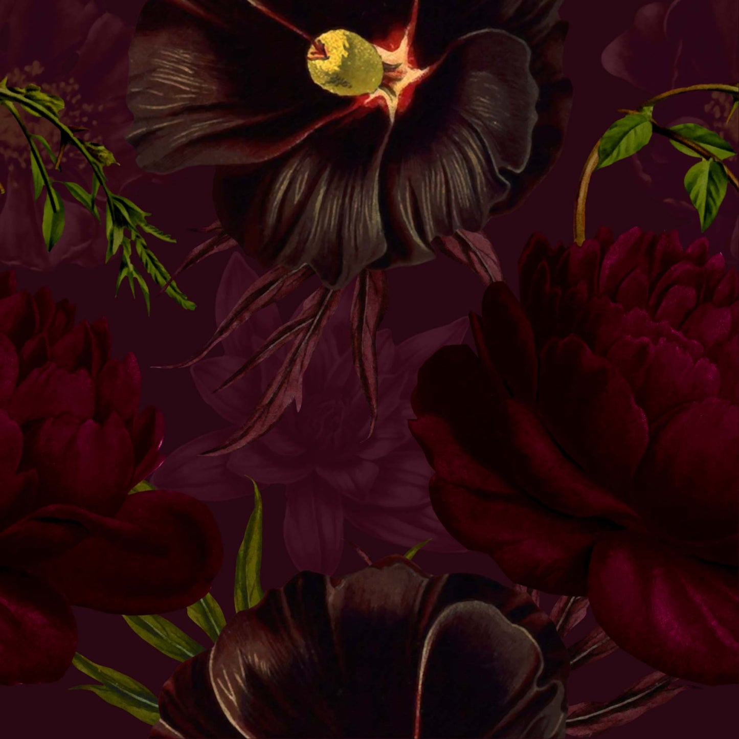 Rouge Wallpaper Sample