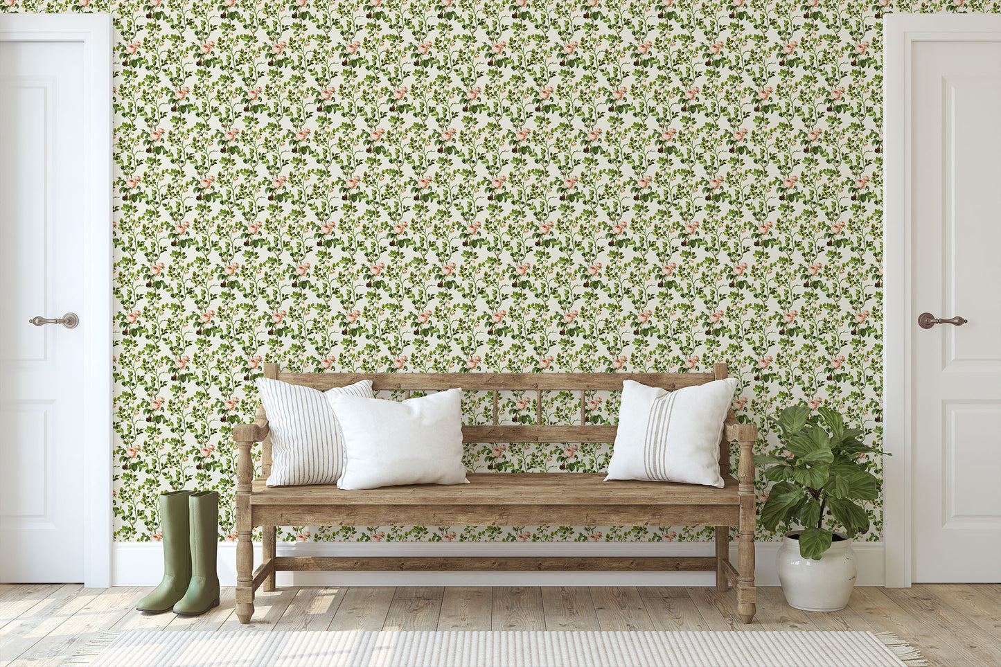 Rosebud Wallpaper Sample